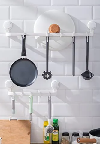 Miniatura 4 de Soporte Estante con Ventosas Multiusos